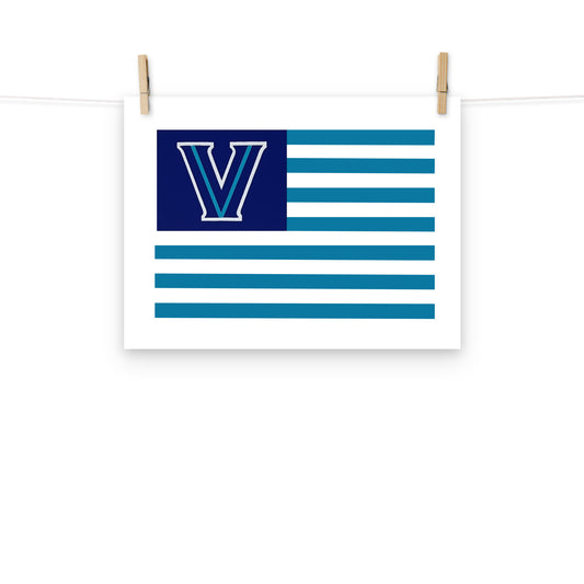 12" x 16" - Villanova Poster